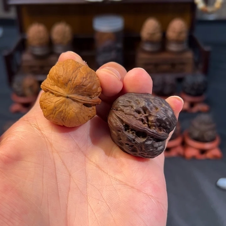 文玩核桃把件 Z岗仁波齐30mm