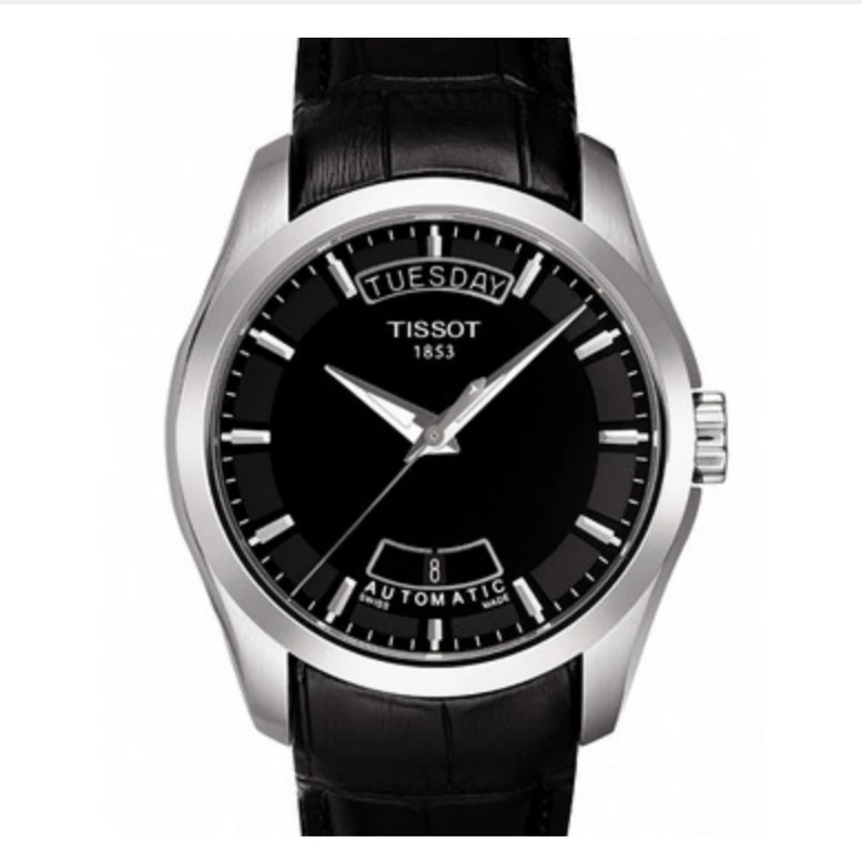 Tissot/天梭库图系列2834男士40mm全自动机械背透#T0354071605100