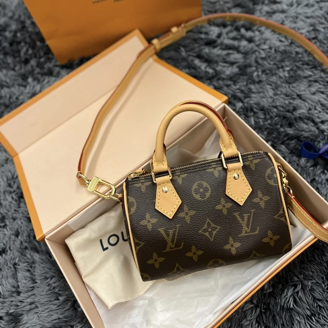 99新 LouisVuitton/路易威登 文文尚/spnano/SPEEDY NANO