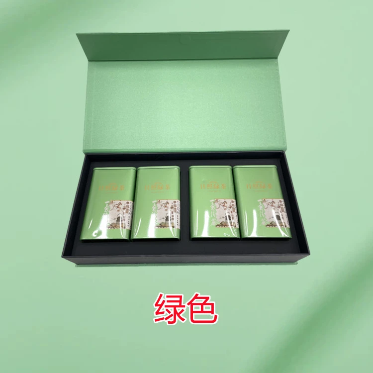 山东日照绿茶正宗手工2024新茶叶两提礼盒装过节送礼
