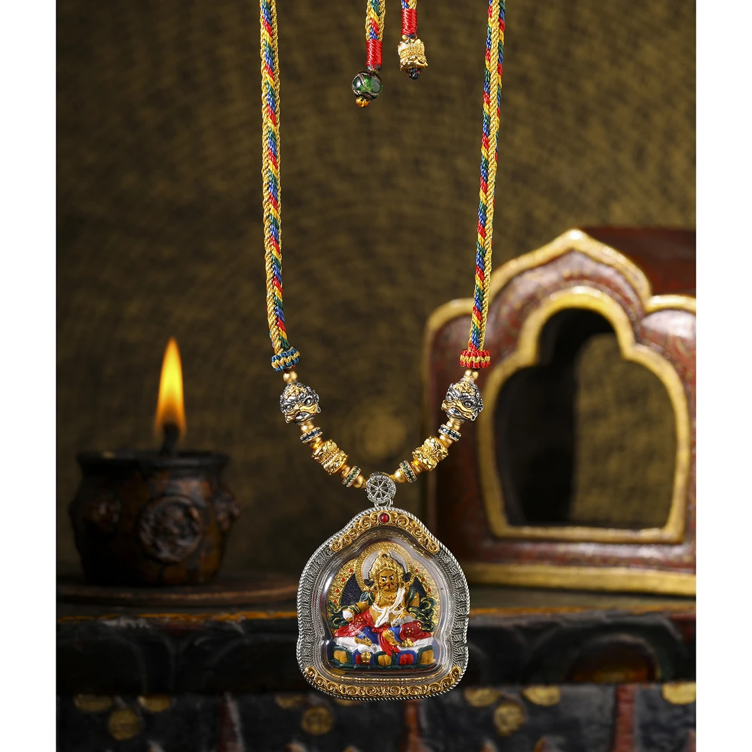 【黄财C擦擦】吊坠 纯手工绘制 设计师款挂绳 （多样性发其一）