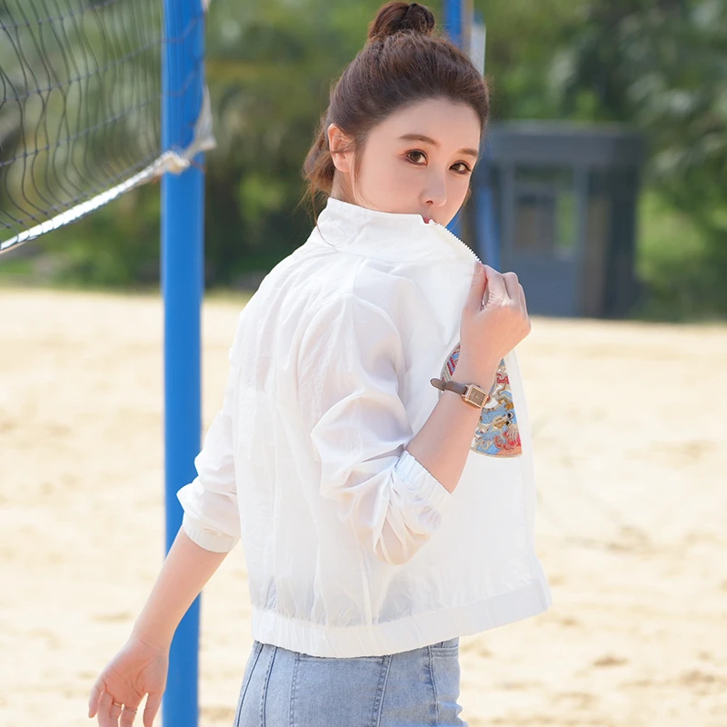 防晒衣2025新中式国风长袖防晒短外套夏季女装新款上衣女