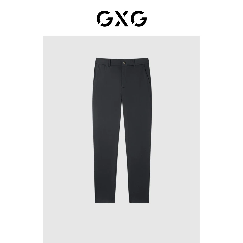 GXG男装 商场同款 直筒裤休闲西裤宽松 23年春季新品#GE1020089A