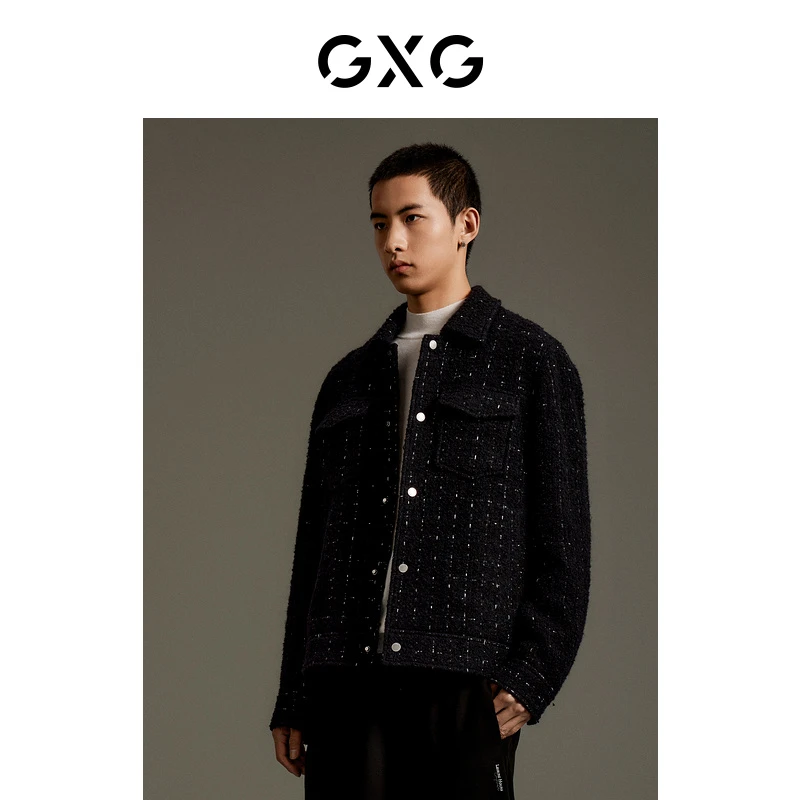 GXG男装 精致小香风夹克外套 23年秋季新品#GEX12112983