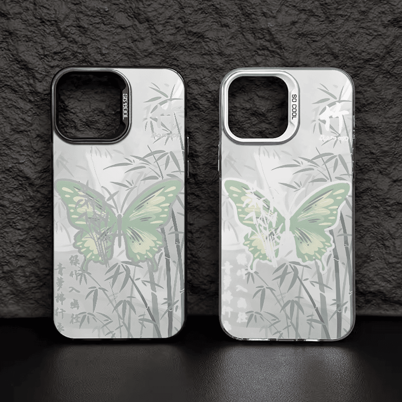 竹中蝶适用于苹果15promax手机壳14/13/12华为vivo小米11oppo爆款