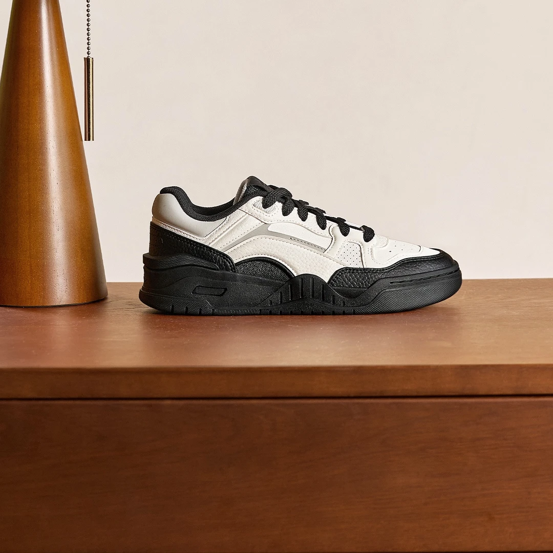 李宁24新品月白2.0男子时尚潮流柔软百搭舒适经典休闲鞋AGCU275