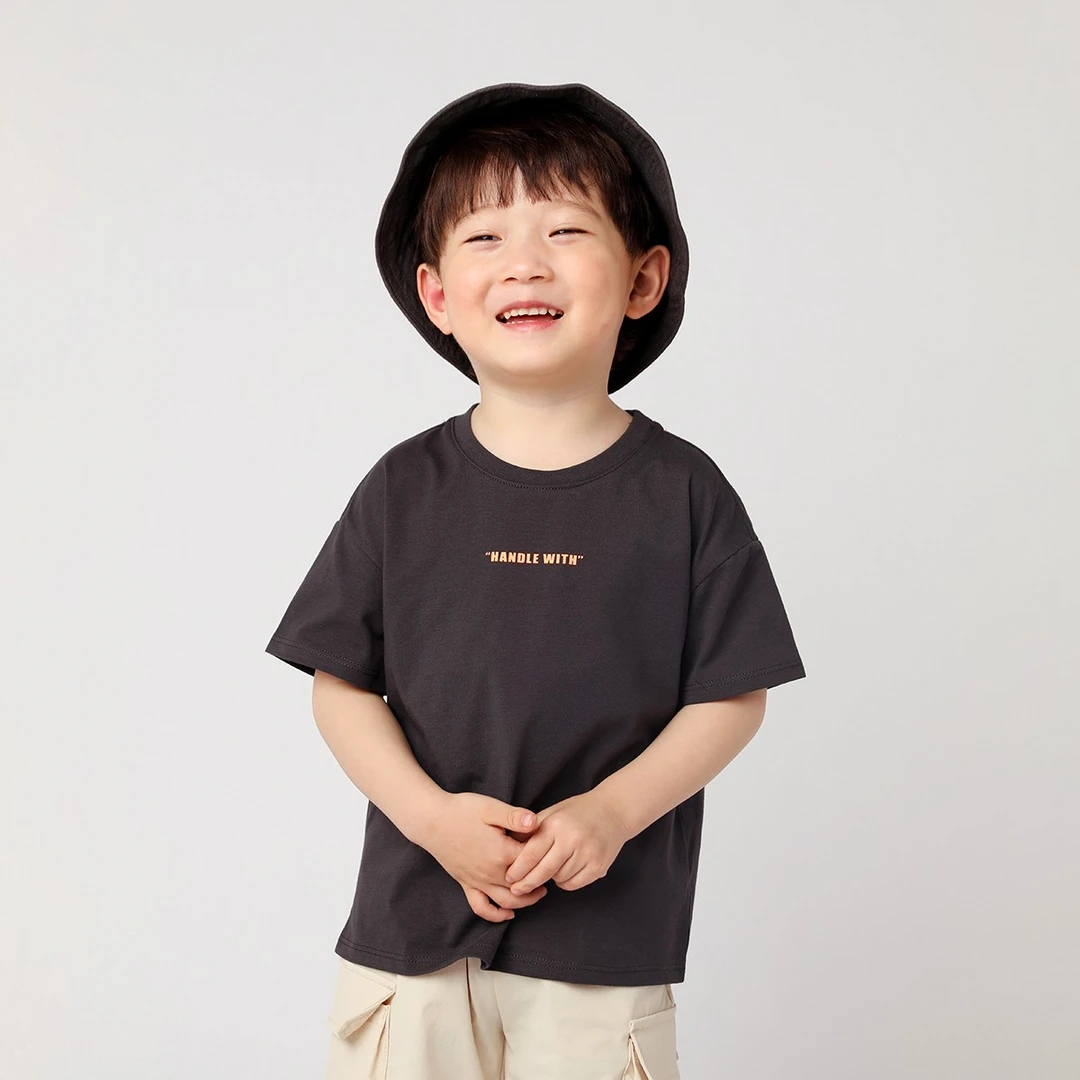 【特卖】【凉感抗菌】马克珍妮夏装 儿童宽松透气短袖t恤220566