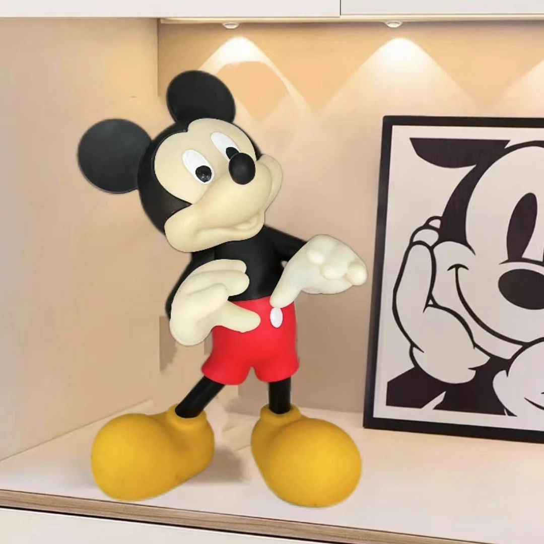 创意爱心米奇摆件家居客厅酒柜电视柜入户玄关桌面装饰品