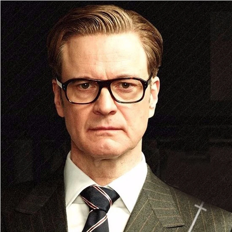 电影王牌特工同款式眼镜 男英伦复古板材手工眼镜架Kingsman