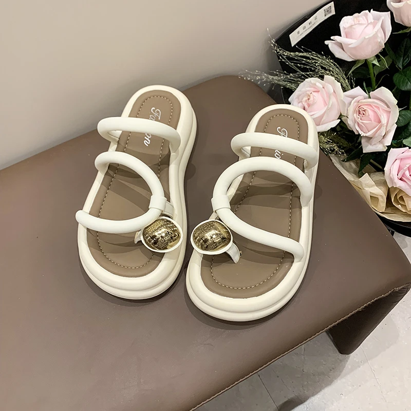 线下售299！舒适时尚百搭沙滩拖鞋  黑/米/卡  货号S-1