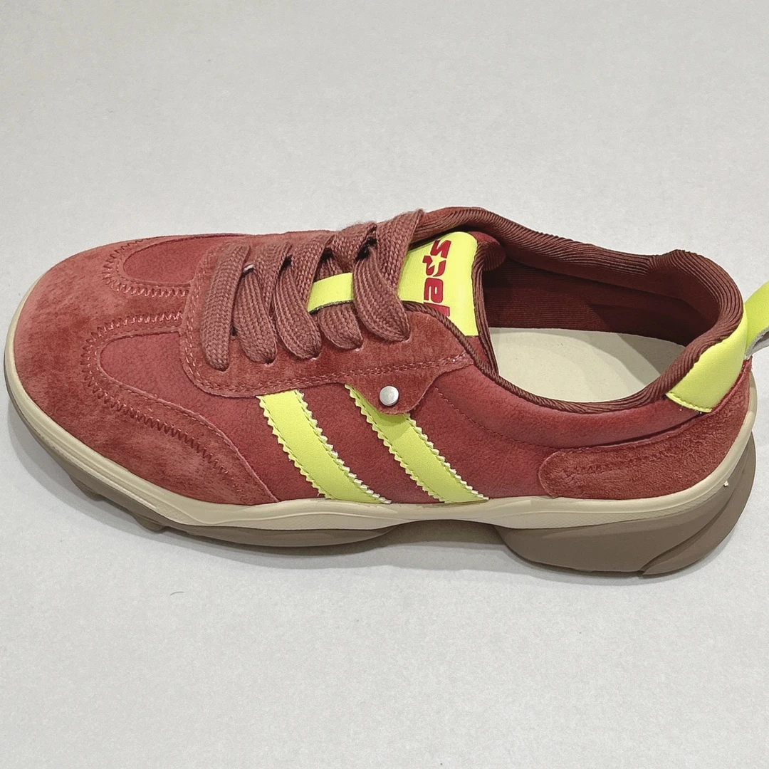 杜米亚新款双杠拼色休闲鞋D977522-3