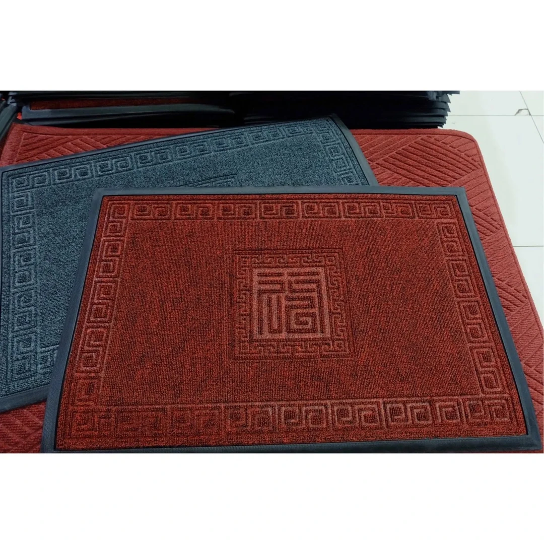 高品质入户门地垫家用商用别墅新中式地垫耐磨防滑易清理高端地垫