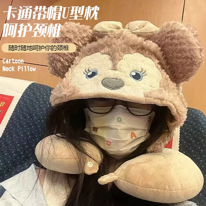 通用颈枕护颈卡通动漫旅行U型枕飞机学生趴睡枕靠枕神器趴枕