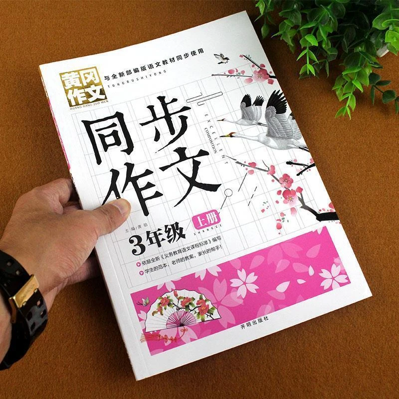 小学生同步作文大全三年级上册彩绘人教版黄冈作文语文同步教材书