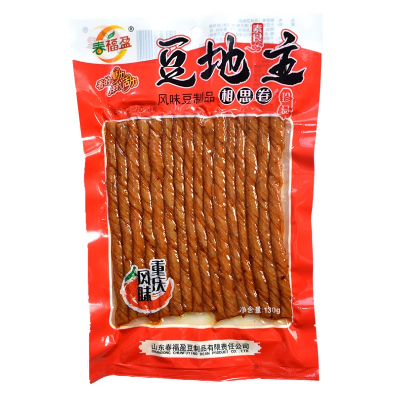 春福盈豆地主相思卷重庆风味豆制品根根香老式大豆筋斗地主辣条