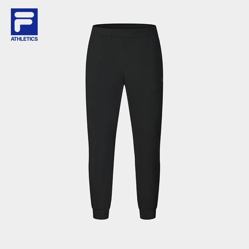 Fila/斐乐男士针织长裤运动裤束脚裤亲肤舒适弹力透气A11M441602F