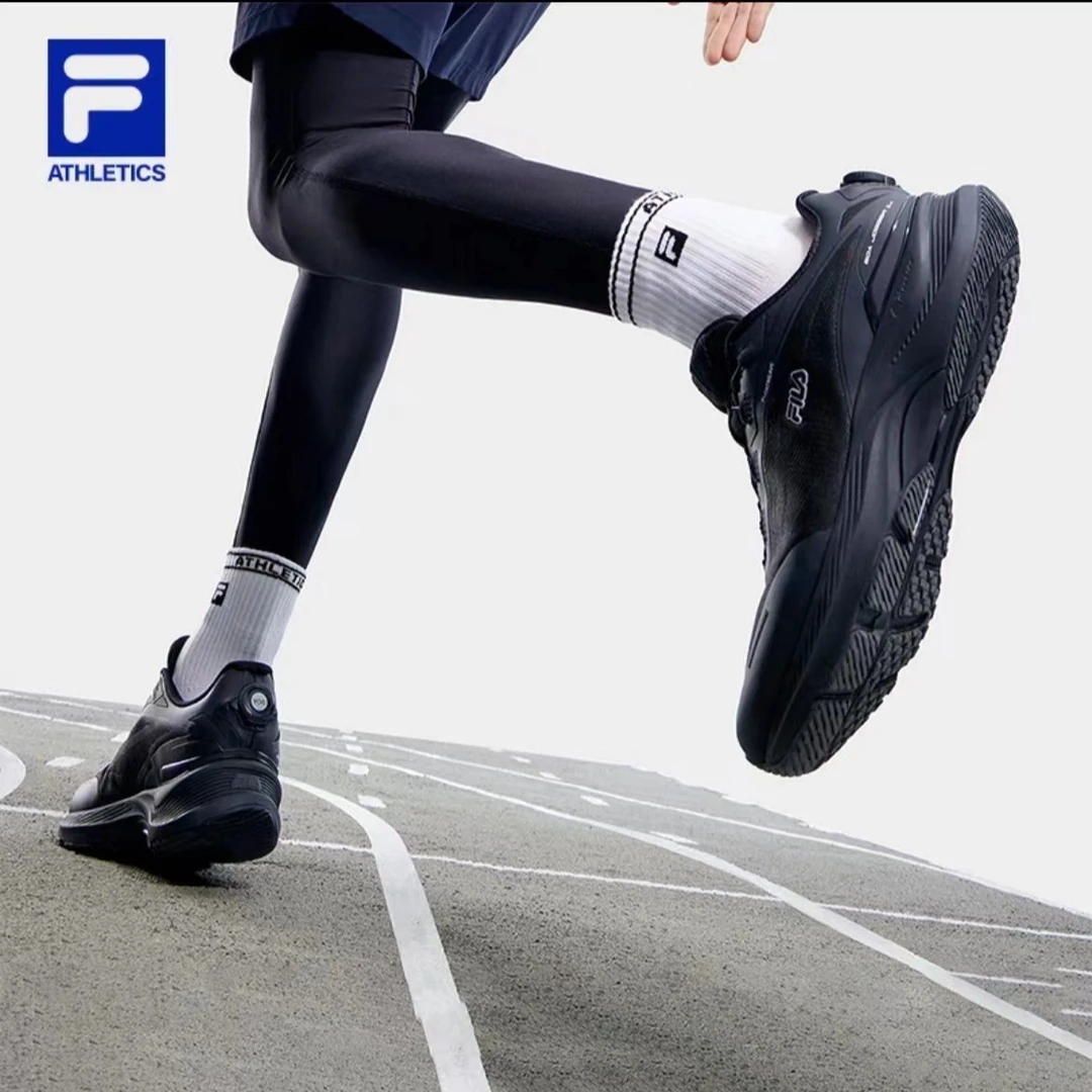Fila/斐乐男士BOA慢跑家防滑缓震运动鞋轻盈低帮跑鞋A12M341103F