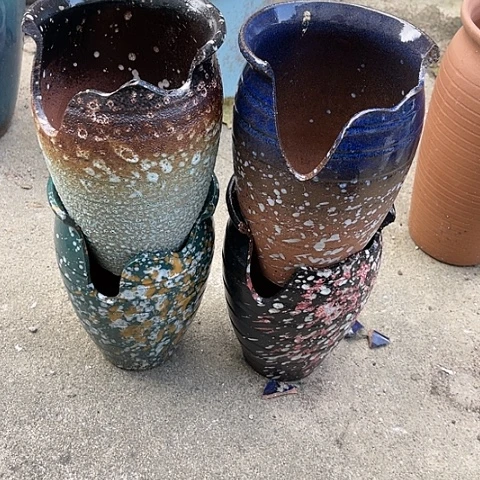 红陶20CM（含）-50CM（不含）口12.5高19