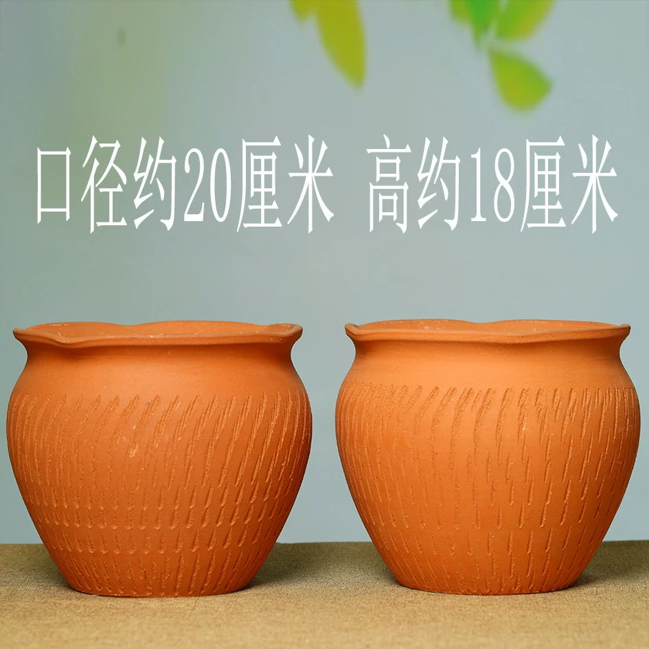 特价有孔多肉花盆粗陶多肉植物法师紫砂兰花陶瓷大号陶罐法师花盆