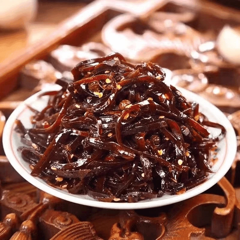 【两斤两大包】山东特产酱香芥菜丝酱香芥丝500g*2包 包邮到家-JWP3