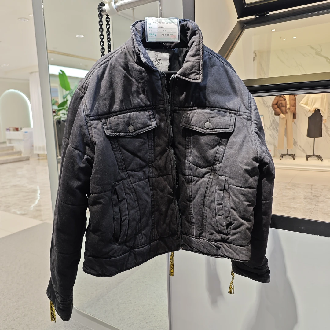 【Melly的外套】0582988无性别男女同款oversize加厚外套棉衣设计师