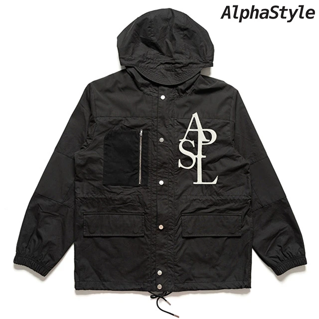 APSL时尚百搭休闲连帽男女同款情侣连帽派克外套加充棉马甲2