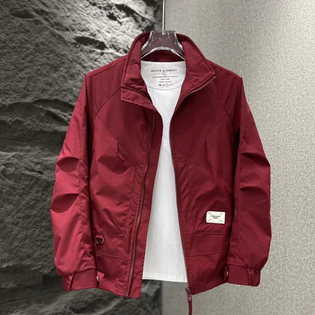 男士秋冬季加厚休闲宽松潮流立领百搭时尚二棉夹克外套88837