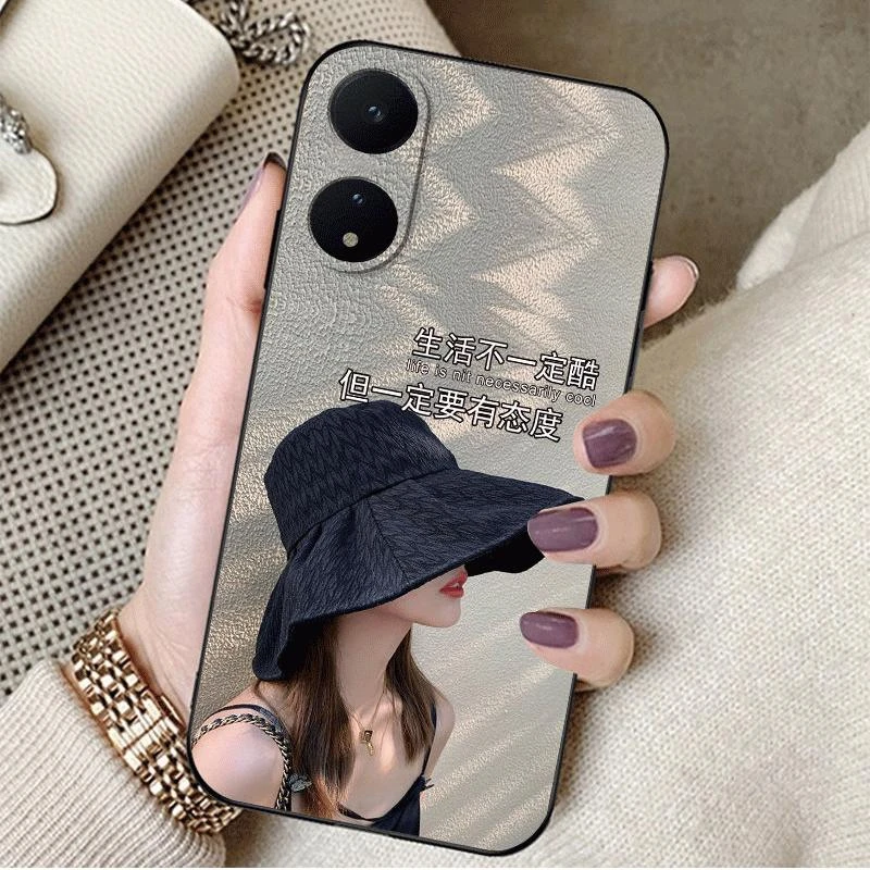 适用生活要有态度OPPOa58x手机壳硅胶软壳时尚高颜值简约创意全包