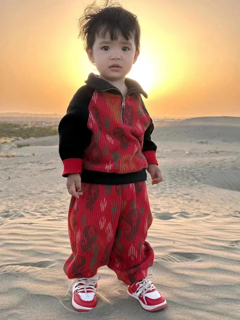 BH-BLACK 宝宝款 卫衣裤子