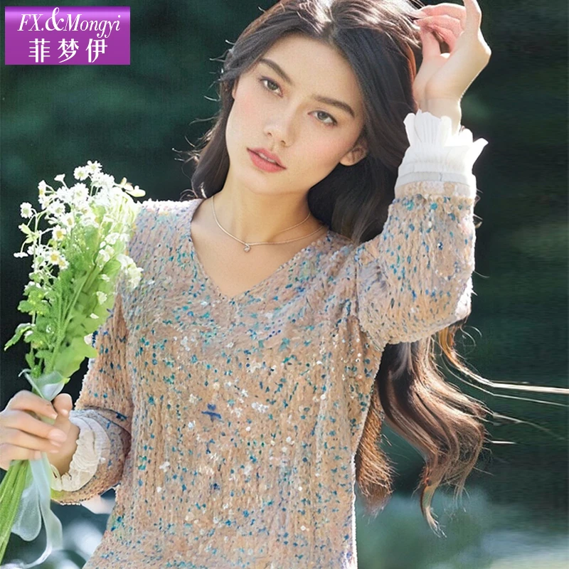 菲梦伊新款时尚T恤上衣FXDT720