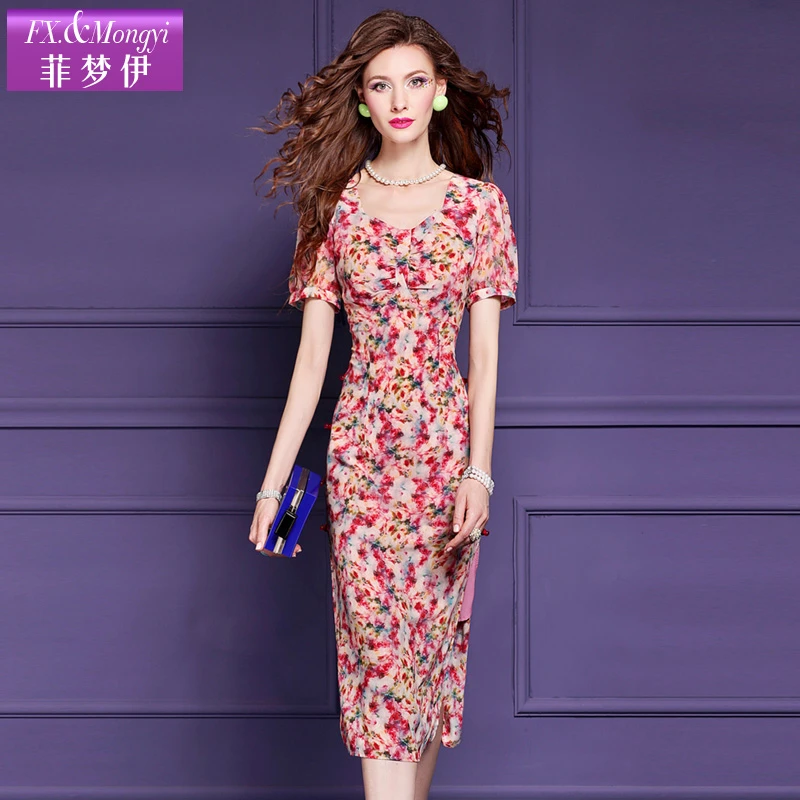 菲梦伊新款时尚连衣裙57899