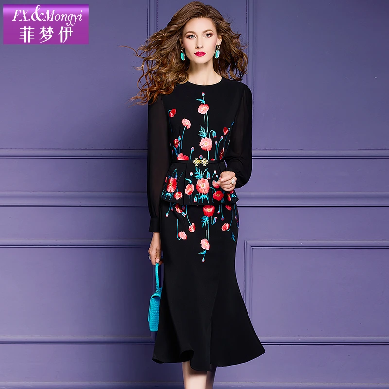 菲梦伊新款时尚连衣裙53587