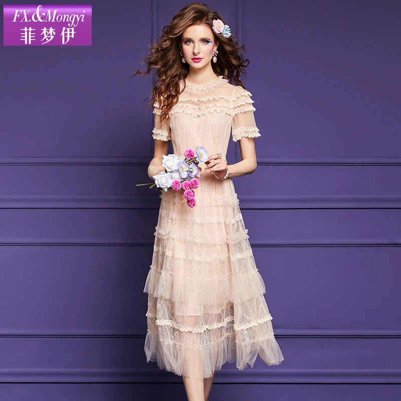 菲梦伊新款时尚连衣裙57317