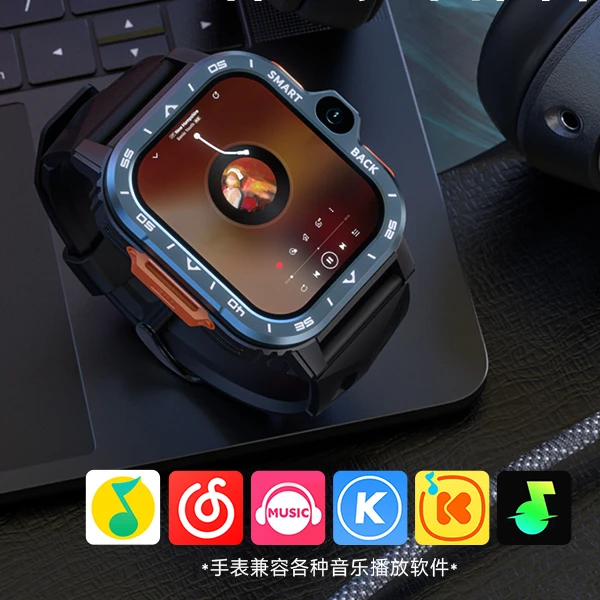 大屏多功能智能手表可插卡上网学生成人电话手表潮流高端智能腕表