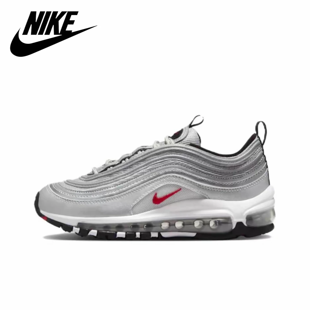 Nike Air Max 97 减震防滑 低帮 跑步鞋灰子弹 918890-001