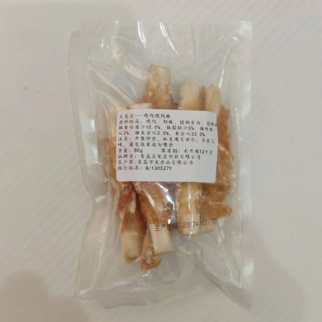 天宠星 鸡肉绕奶棒80g