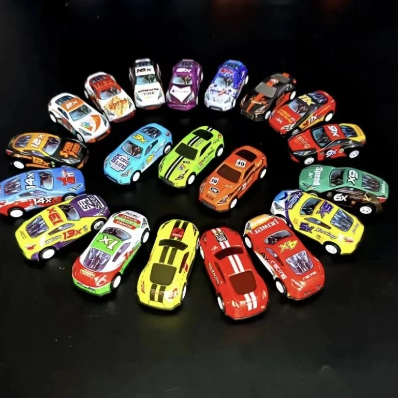 回力车玩具合金回力玩具车耐摔迷你小汽车男孩女孩幼儿园礼物