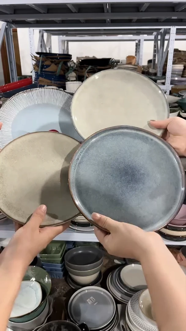【闪购商品】瓷片外贸尾货微瑕满20包邮X4 小盘孤品