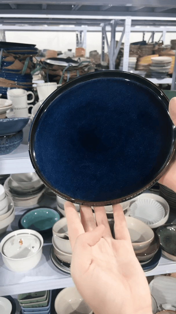 【闪购商品】瓷片外贸尾货微瑕满20包邮X B6B小盘