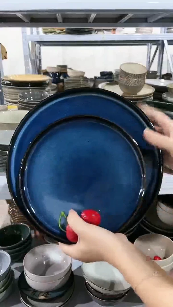 【闪购商品】瓷片外贸尾货微瑕满20包邮X2 B6B大小盘