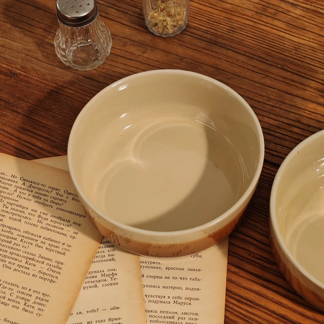 【瑕疵】陶瓷碗5.5英寸窑变高颜值家用小号面碗米饭碗-L1D02