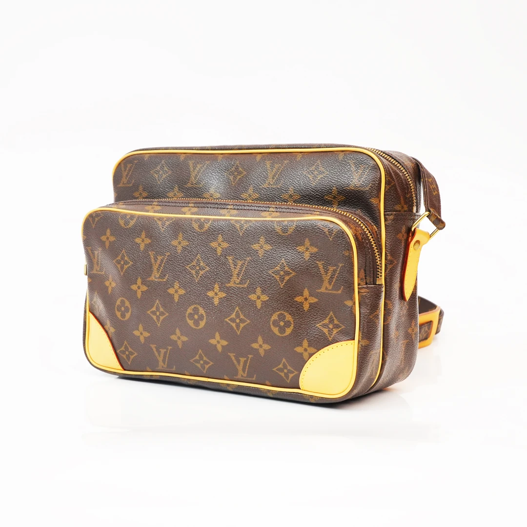 修复品 LouisVuitton/路易威登双层横版相机包男士