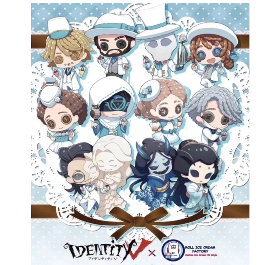 第五人格冰淇淋联动-吧唧-盲盒收藏徽章-直播盲盒代拆