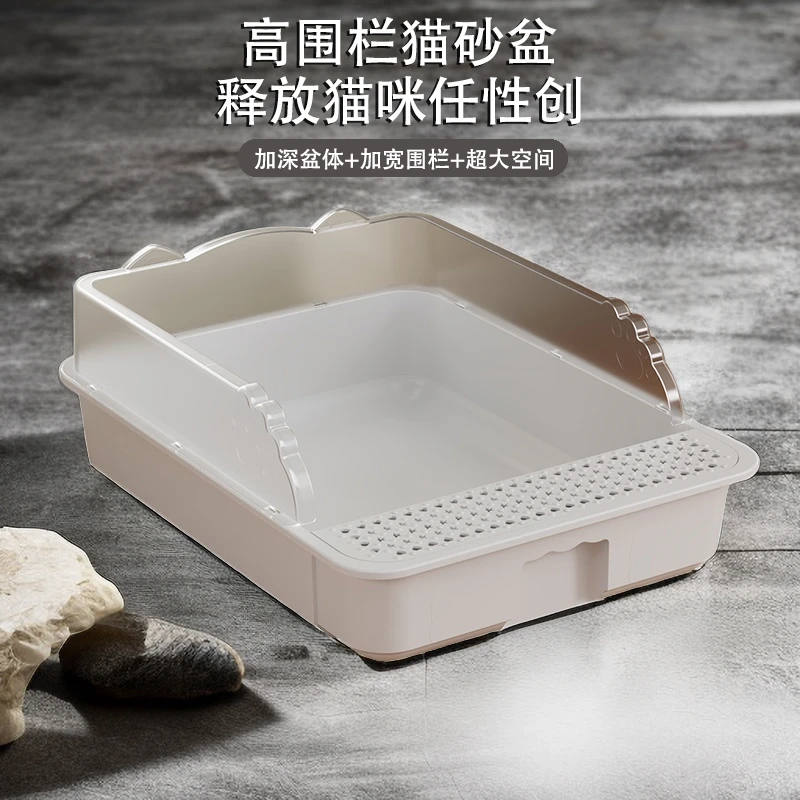 猫砂盆超大号全全封闭式猫厕所防带砂特大号幼猫盆猫咪用品Z40