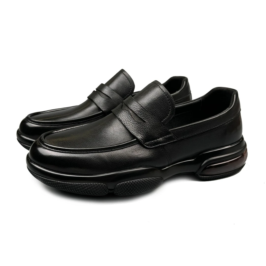 BOTAGER VIENCA/【乐福鞋】气垫编织男一脚蹬低帮高软弹休闲鞋舒适