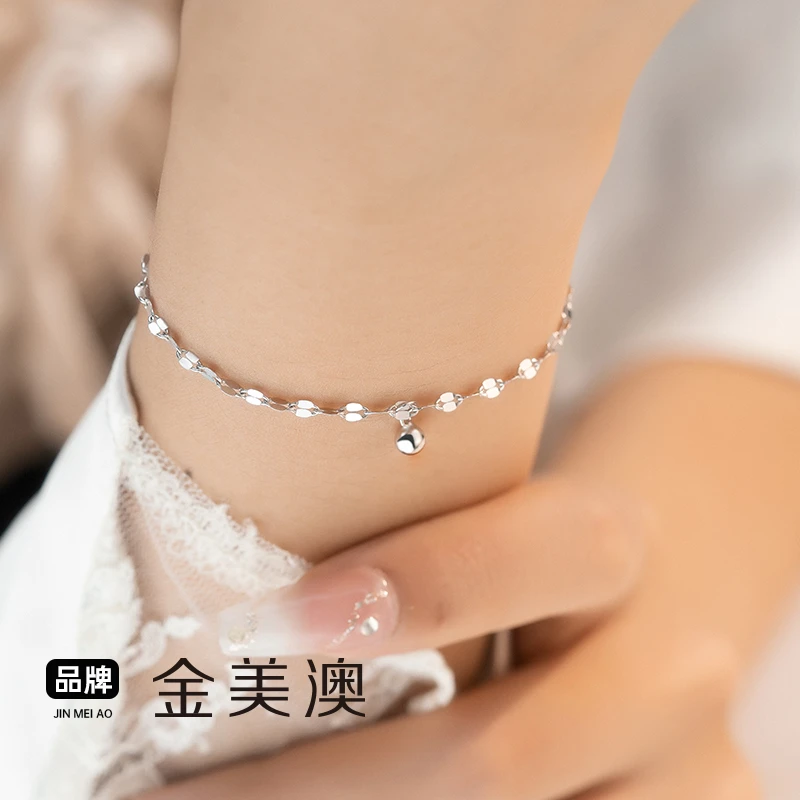 金美澳 925银手链 手饰女款爆款2025新款高级感小众首饰百搭饰品