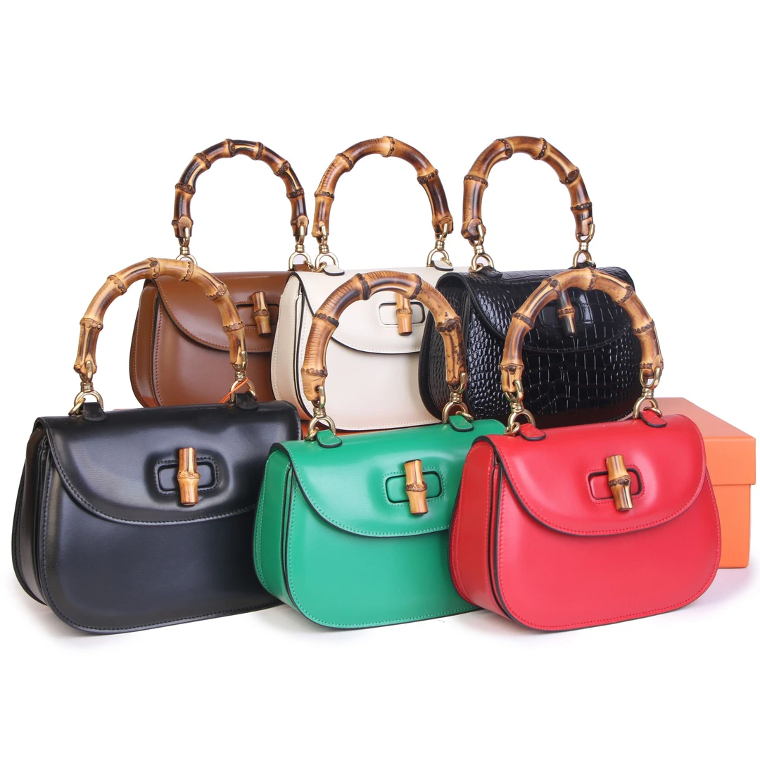 新款【竹节包小号中号】女包经典时尚百搭高级女包单肩斜挎手提包