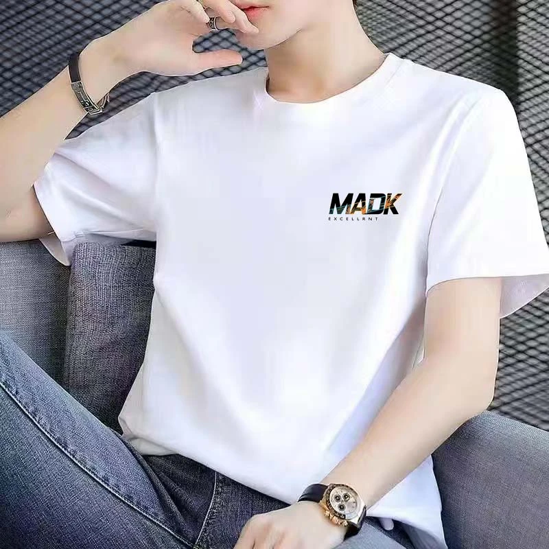 【宠粉福利】2024潮流纯棉圆领短袖百搭男女同款情侣款多种图案688