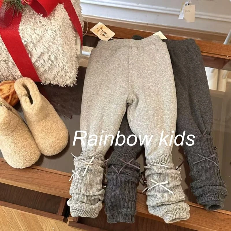 【Rainbow】2024冬款加厚百搭打底裤-68173