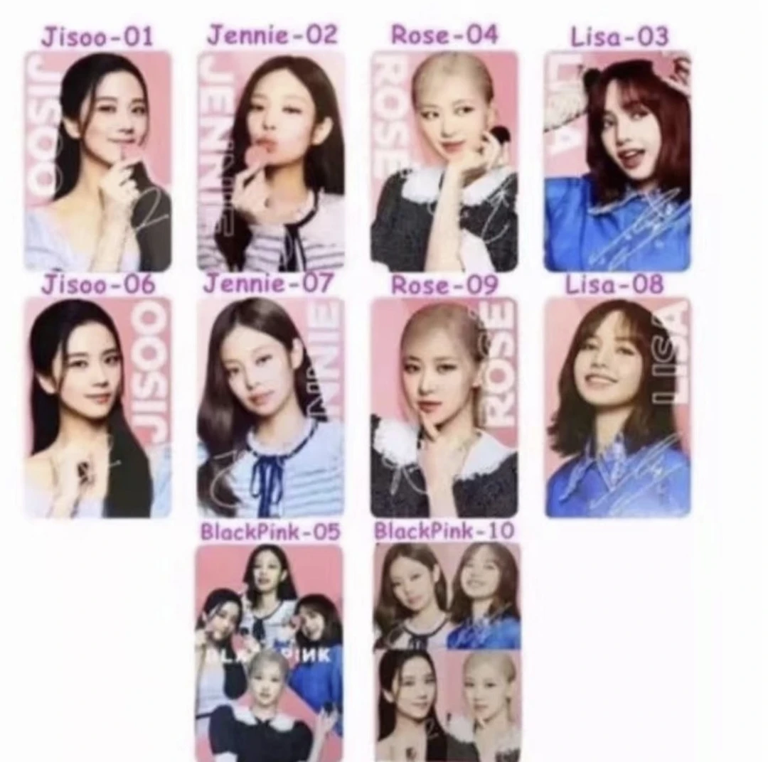 【国内现货秒发】BLACKPINK×奥利奥联名款周边小卡blackpink小卡